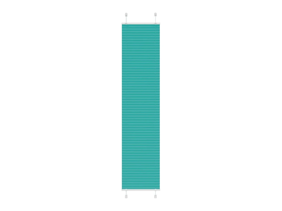 vidaXL plissé 4015405 – 50×200 cm, Petrolgrön